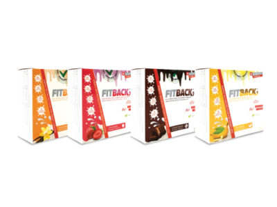 1 Month Package (4 box Fitback+ Shaker bottle)